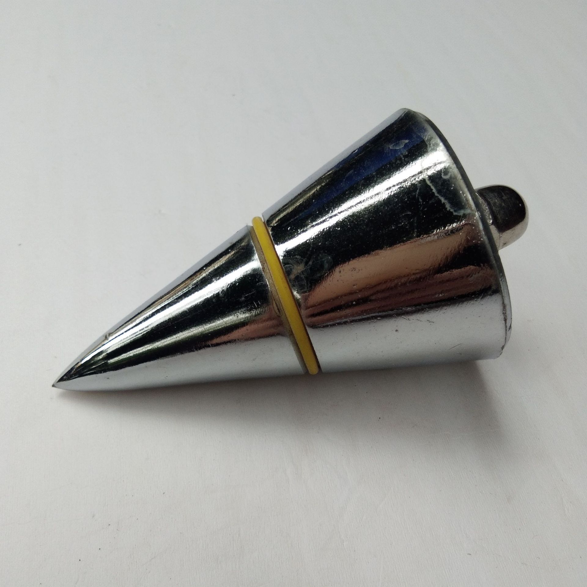 实心带卡吊线锤建筑工具线锤吊线坠 建筑测量工具 电镀吊线坨