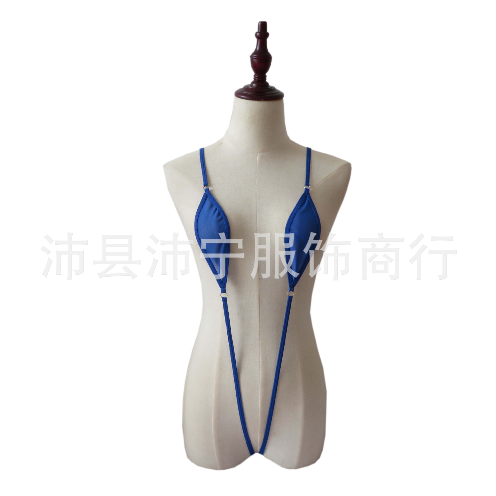 跨境情趣内衣女性性感泳衣ebay速卖通连体三点式比基尼泳衣套装