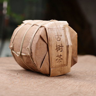 云南陈年普洱熟茶 2008年勐海1kg竹壳包装 熟纯料古茶柱