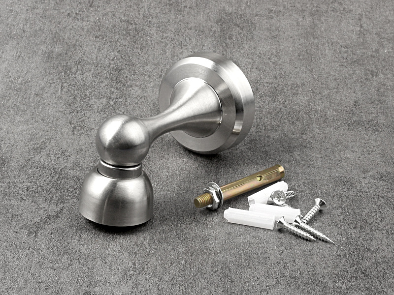 正304不锈钢门吸 工程五金配件门档酒店卧室专用强磁门碰厂家直供