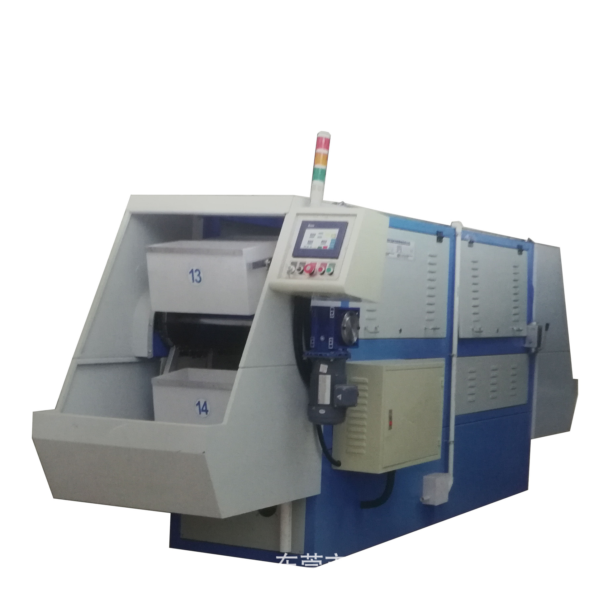 启诚研磨直供全自动磁力研磨机自动倒角机去毛边抛光免费试样