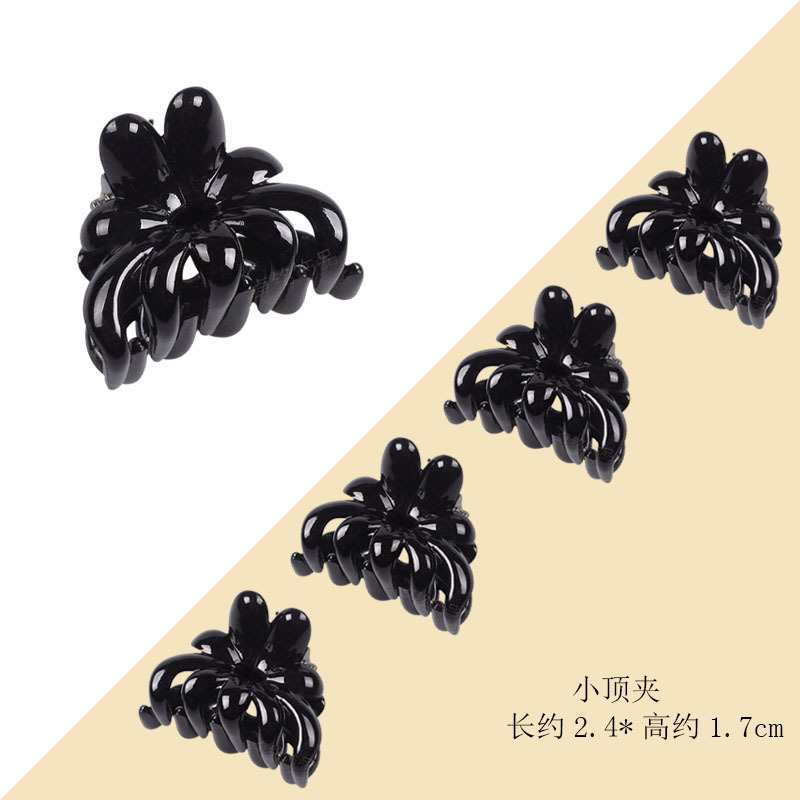 New Quality Bang Clip Korean Style Rabbit Ears Black Coffee Small Jaw Clip Head Clip Zhuoming Ornament 900012