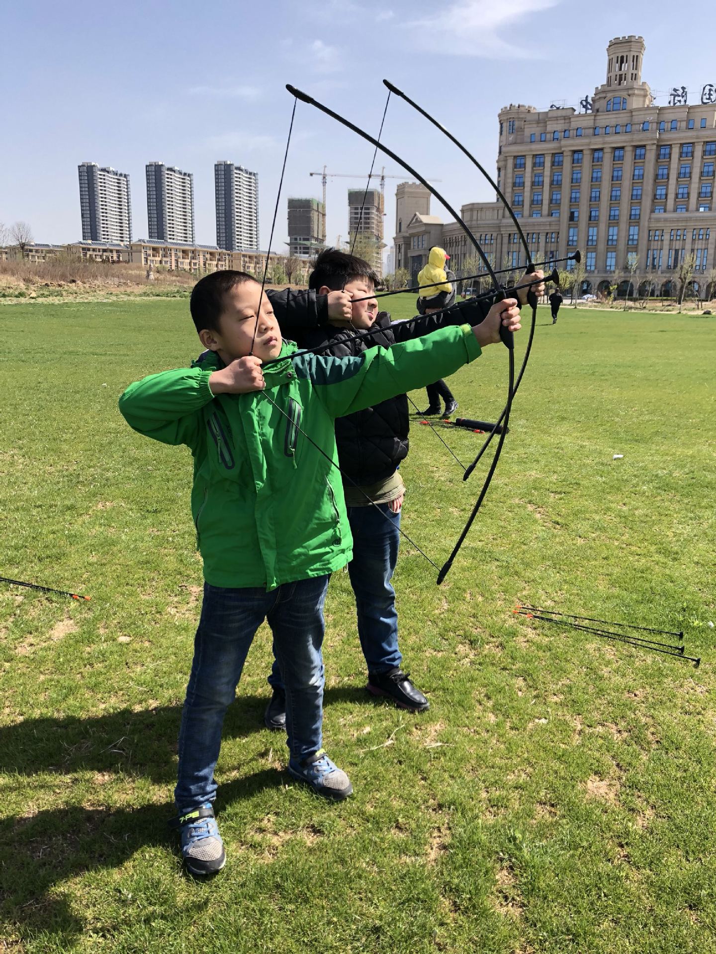 儿童玩具弓箭景区户外cs射箭套装中小学生亲子青少年竞技训练弓箭