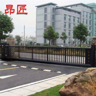 加工制作上挂式电动平移门 电动推拉平移门 企业单位悬挂平移大门