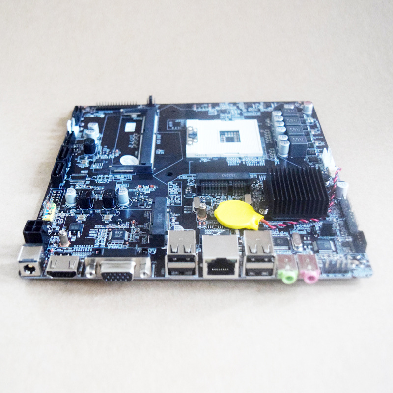 全新hm55一体机电脑主板一代i3/i5/i7笔记本cpu主板迷你