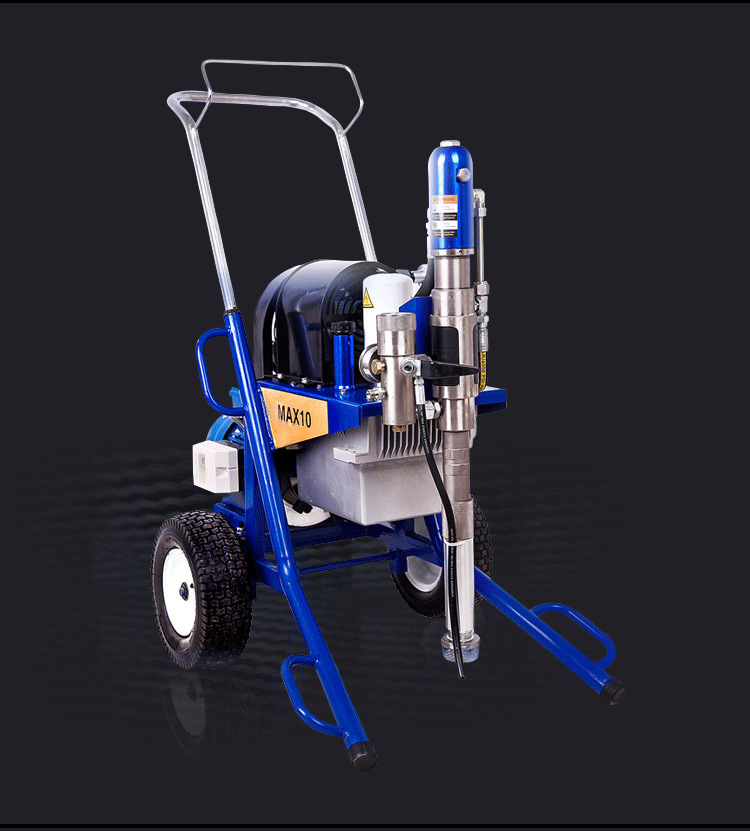 腻子喷涂机三旗max10小型家用电动外墙腻子粉高压无气喷涂机 包邮