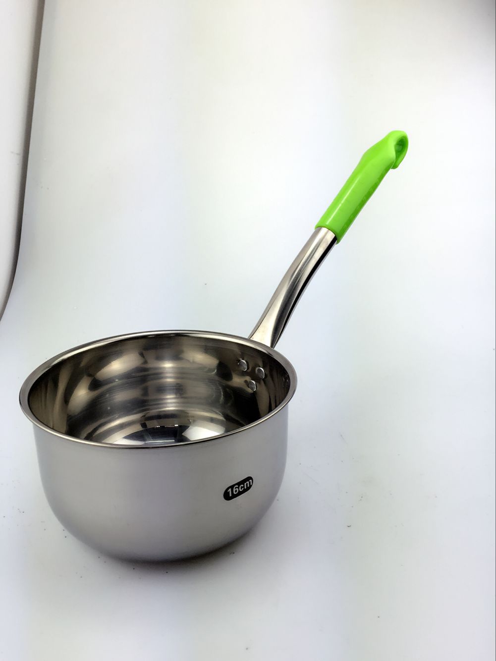 厂家批发不锈钢加厚水舀水瓢长柄水勺粥舀汤瓢长把豆浆勺汤壳厨具