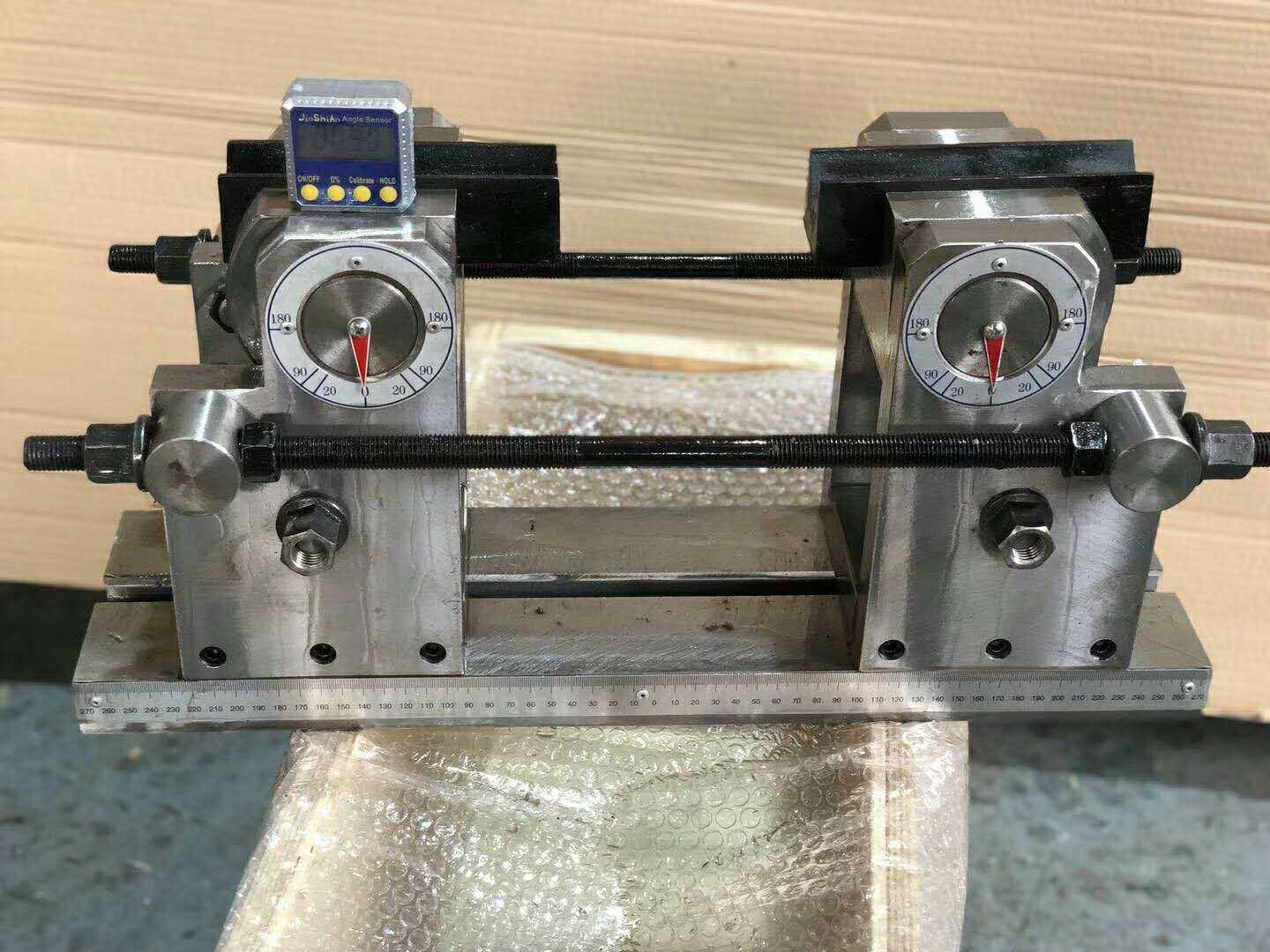 沧州博宽 钢筋反向弯曲装置 新标准正反向弯曲试验夹具数显