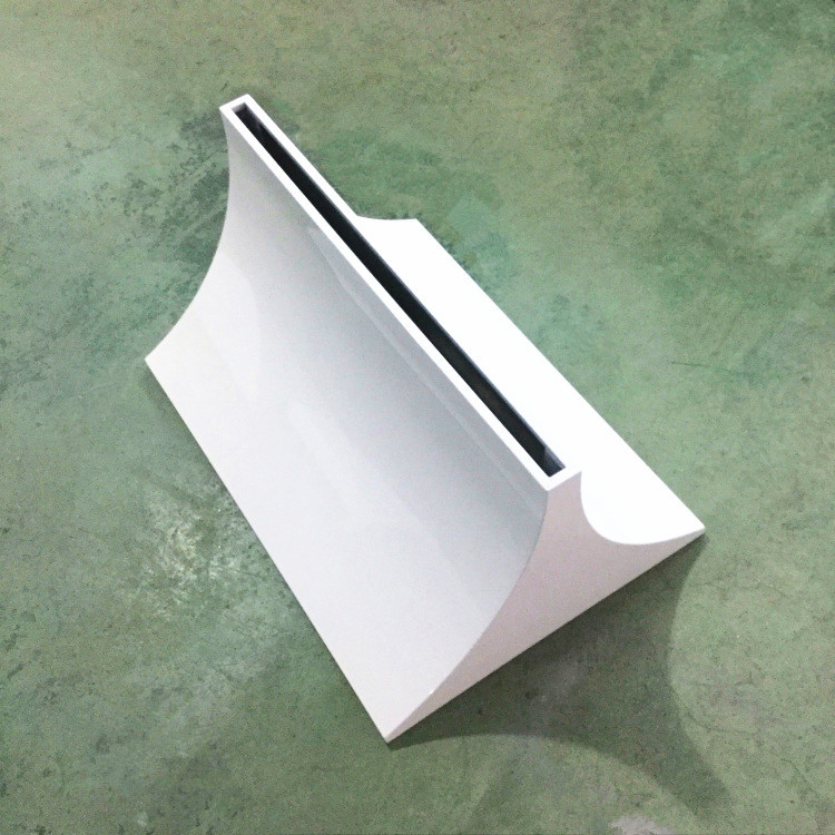 广告牌底座_黑色广告牌底座弧形黑色立牌来图商场黑色广告牌底座 - 阿