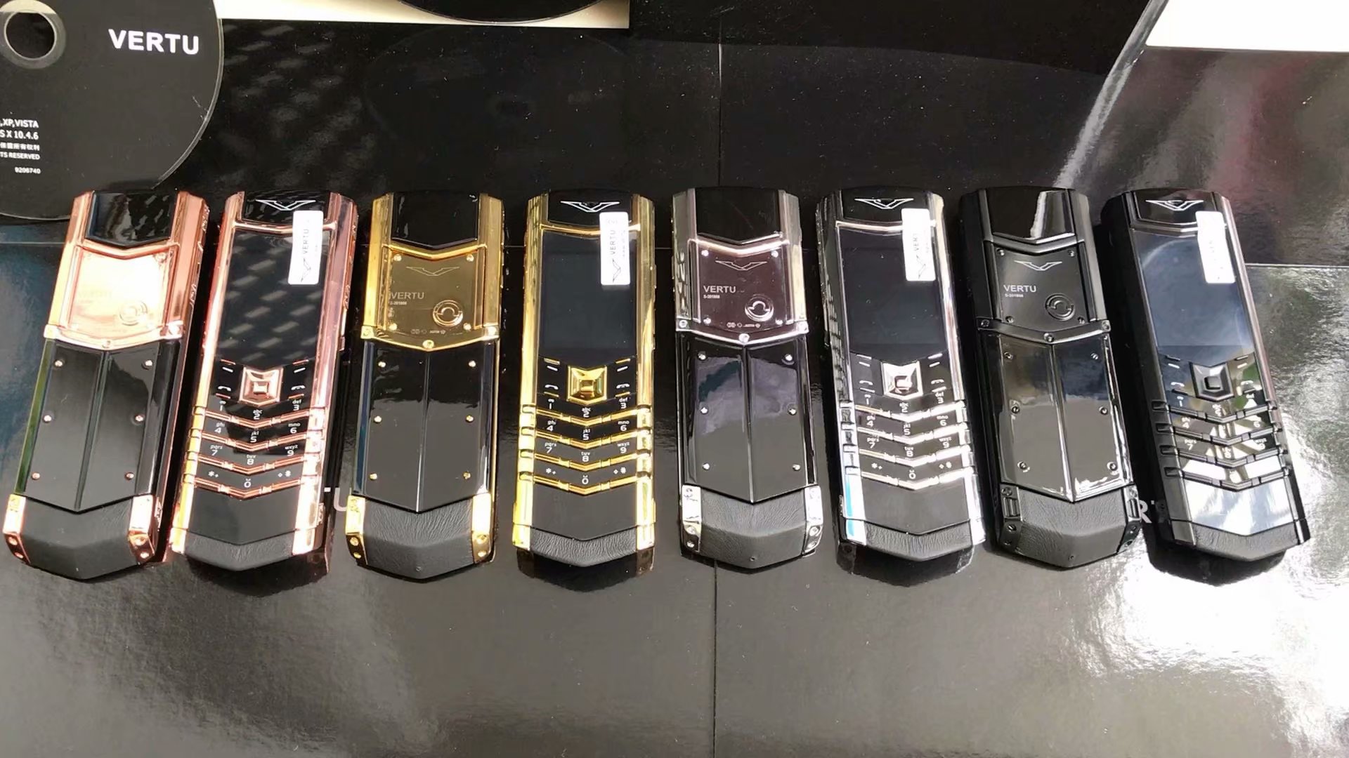 2019私人定制 顶端版总裁宾利手机 1:1手机 真皮直板按键