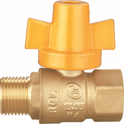 dl1203d黄铜带锁燃气阀