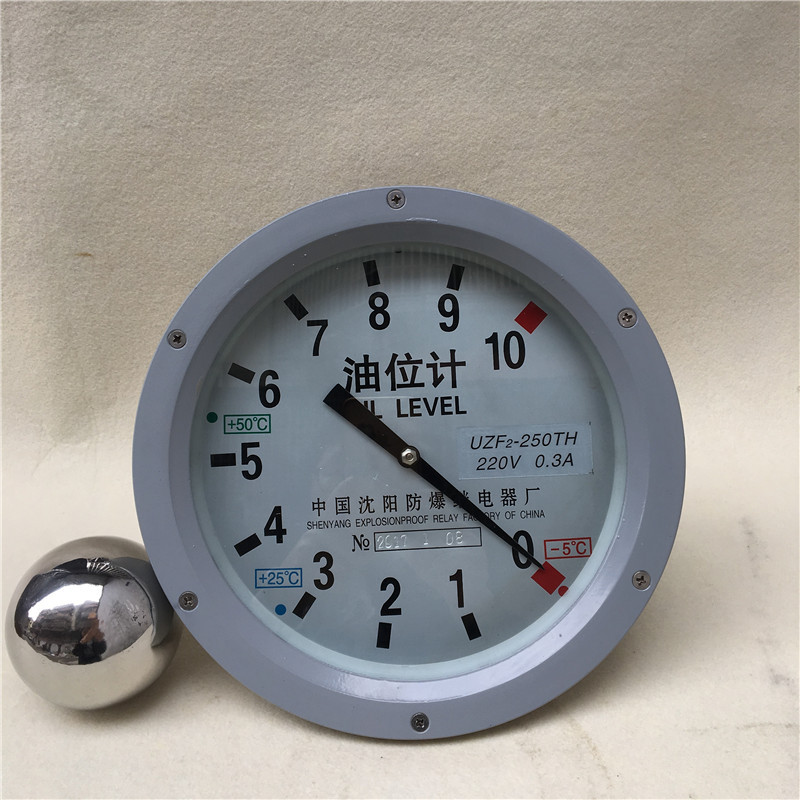 沈阳玉国油位表 yzf3-200 yzf3-250th变压器油面显示器针式油位计
