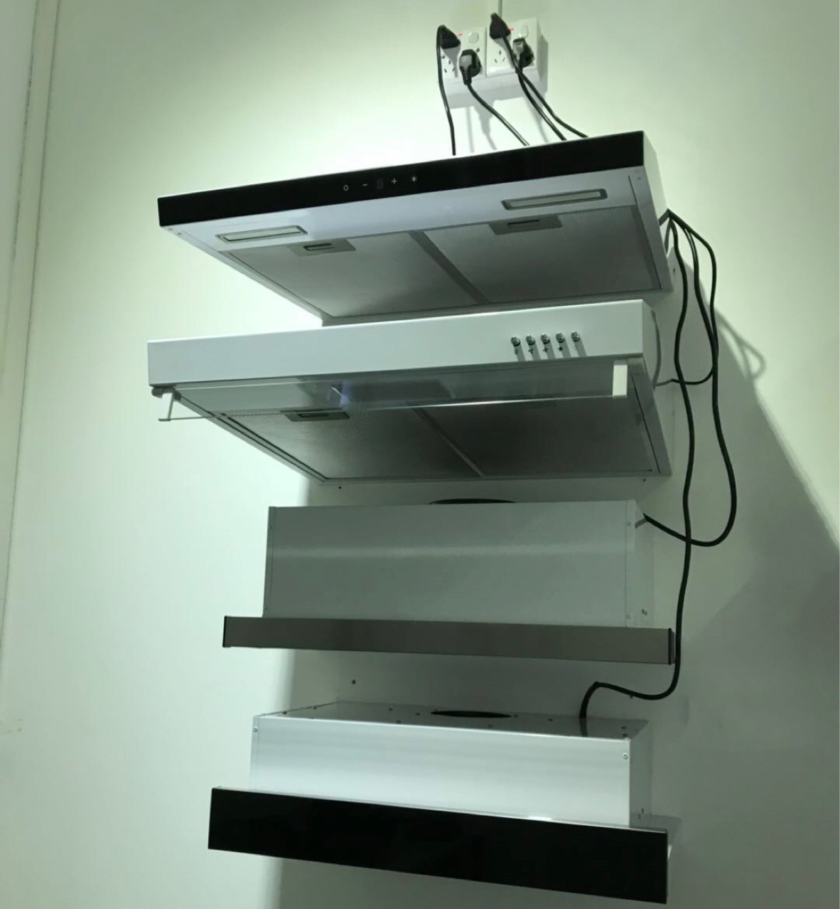 出口嵌入式60cm 90cm抽拉式油烟机