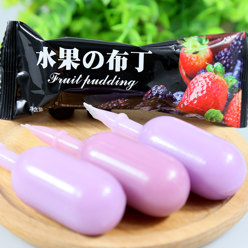 休闲夏季零食可吸果汁布丁多口味吸吸果冻儿童喜爱零食散装批发