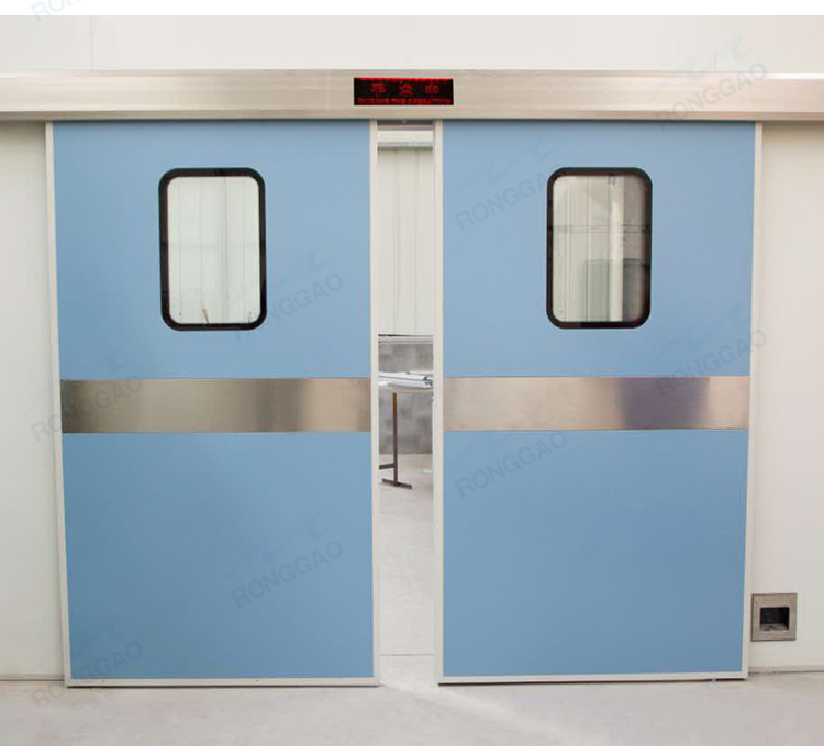 牙科整形医院手术室自动平移气密门脚感应自动平移门防辐射门包邮