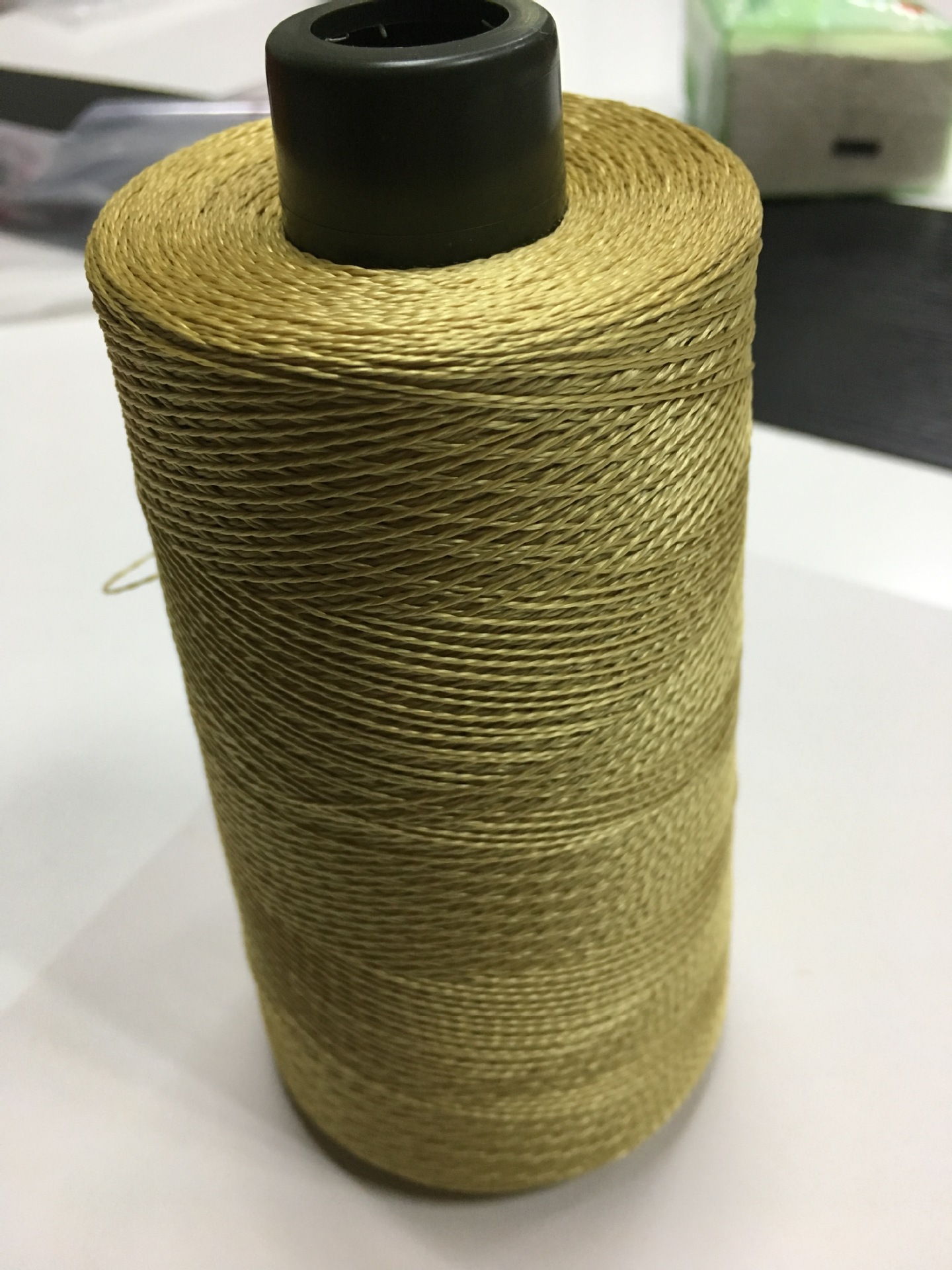 凯夫拉缝纫线特氟龙网袋缝边缝纫线 芳纶缝纫线