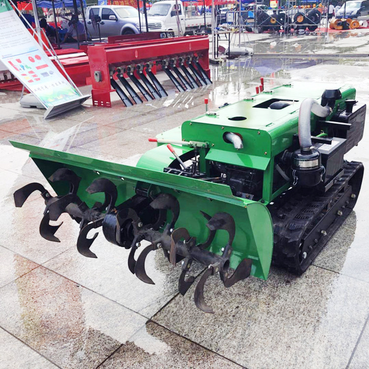 厂家热销大葱开沟培土机爬坡拖拉机 多功能旋耕起垄机