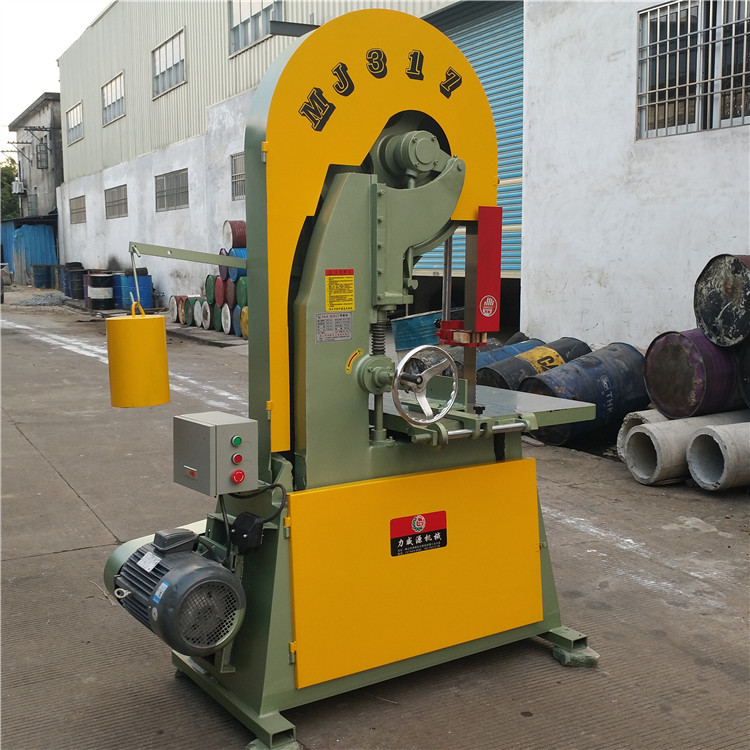 原木板材开料机 mj317带锯机全自动木工带锯跑车 大型立式带锯机