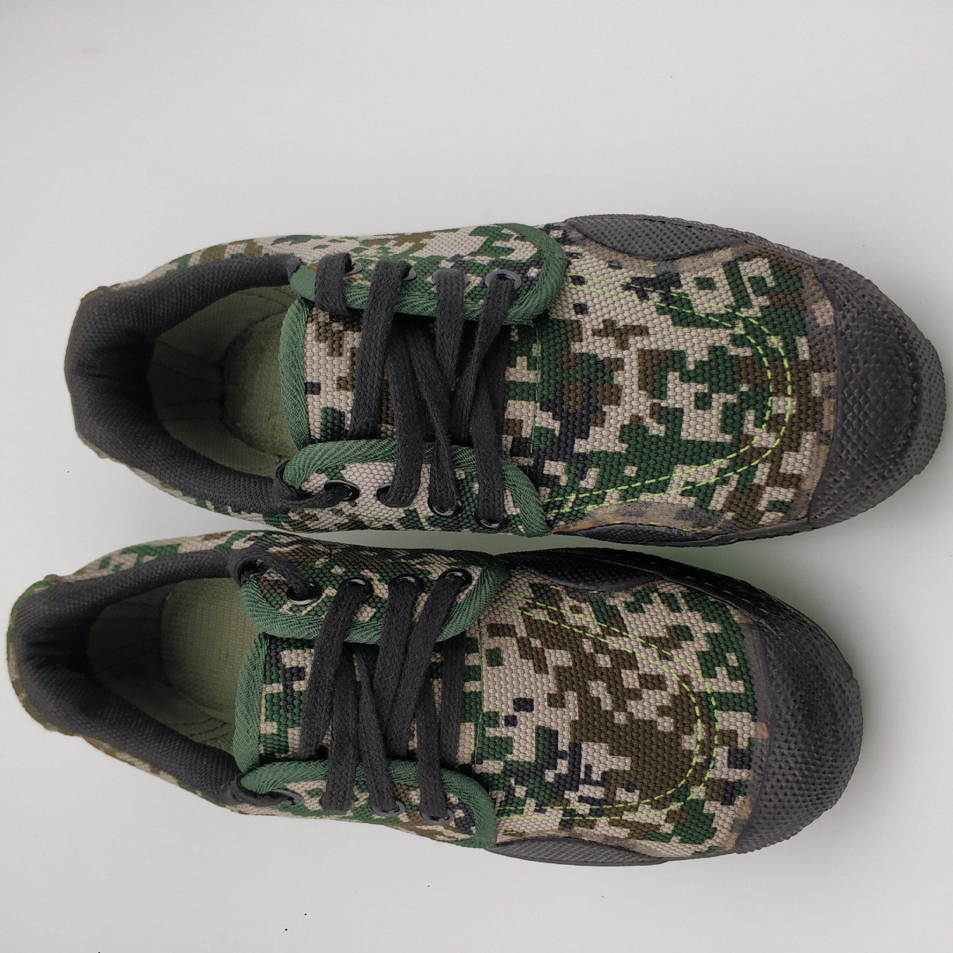 解放鞋男女军鞋军训迷彩鞋女07作训鞋帆布胶鞋工地耐磨劳动劳保鞋