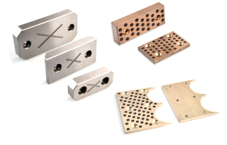 厂家直销 模具固定座铜耐磨板 自润滑滑板 加工定制模具配件批发