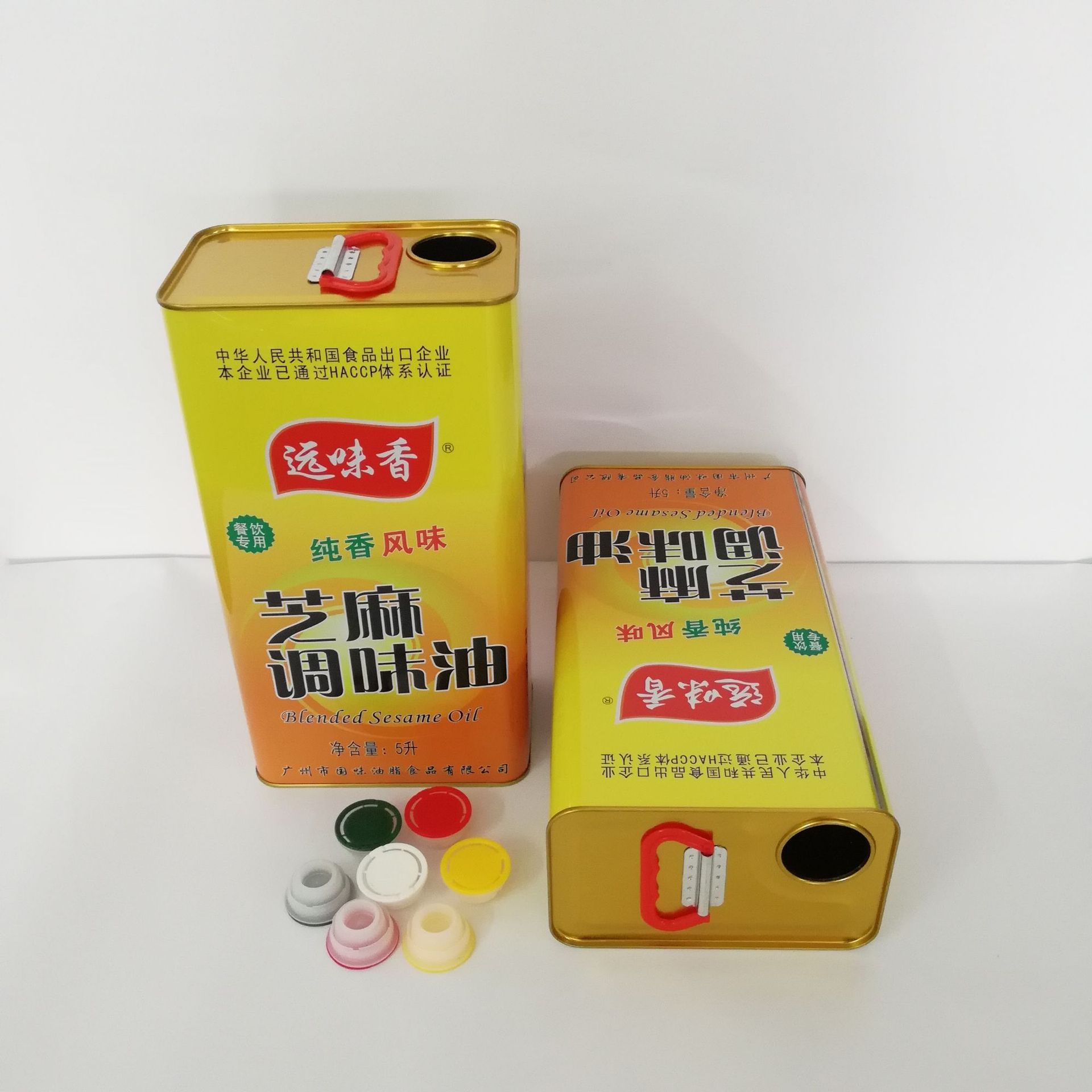 四川食用油铁罐厂家定制5l方罐山茶油铁罐橄榄油铁罐马口铁油瓶