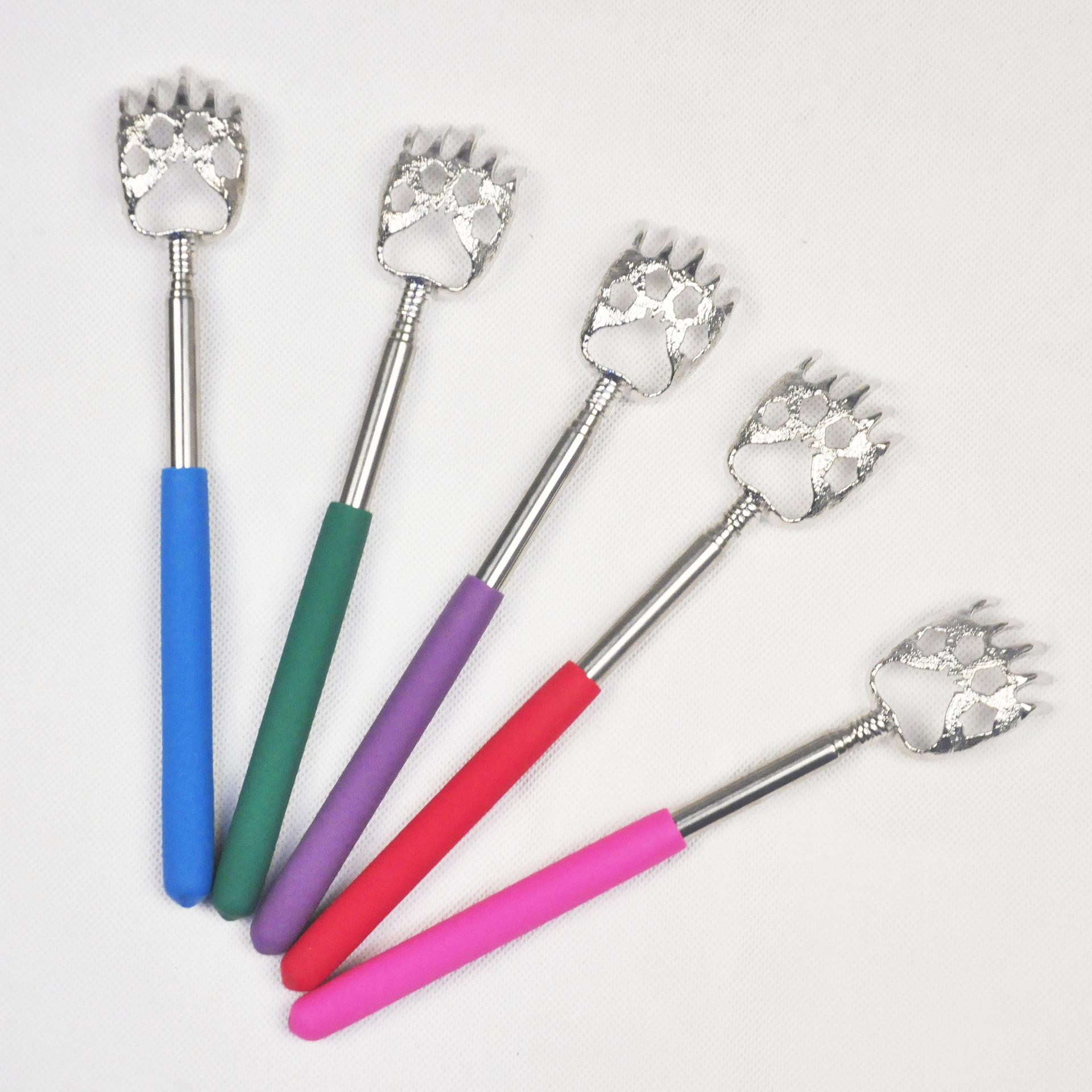 鹰爪不求人痒痒挠抓痒器不锈钢伸缩爪老头乐抓背器老年人用品