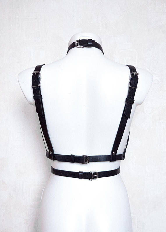 速卖通 亚马逊 皮革吊袜带 【套装】