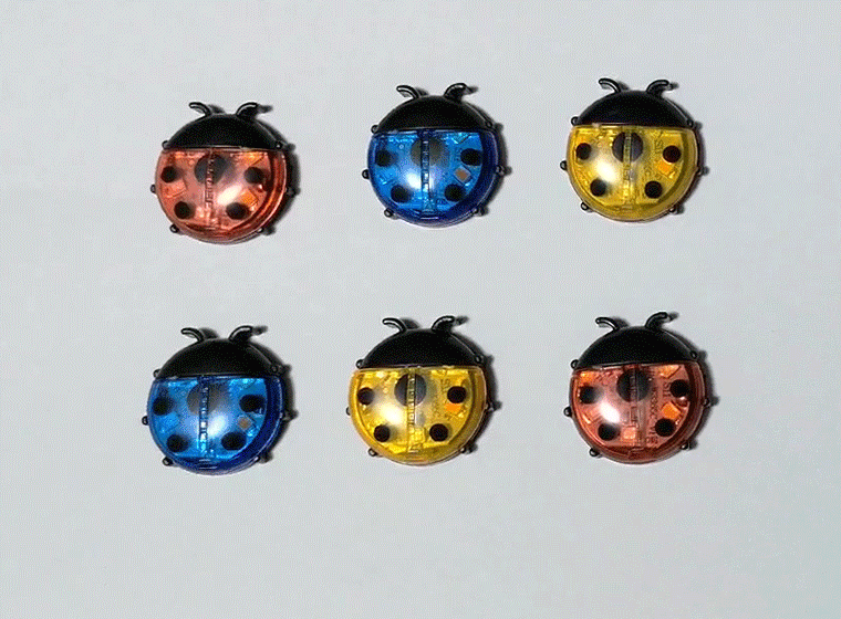 七星瓢虫车门灯 雅尼路防撞警示灯 汽车通用 灯安全开门防撞爆闪