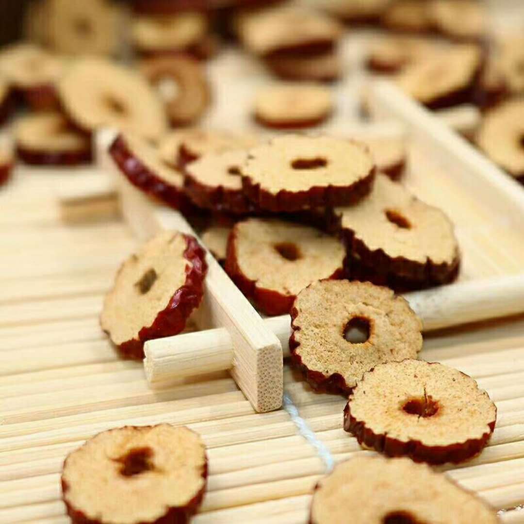 批发烘干红枣圈 金丝枣圈 新疆灰枣圈 红枣干 可打粉冲泡茶