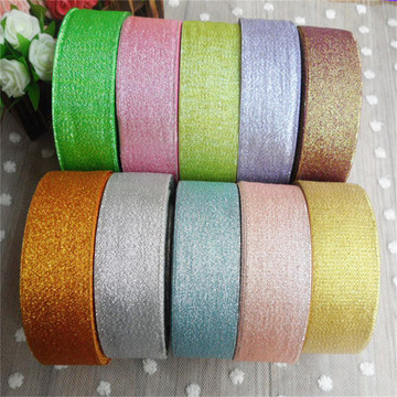4cm彩葱带 金葱带/银葱带 金丝带/银丝带 彩色丝带 礼品包装彩带