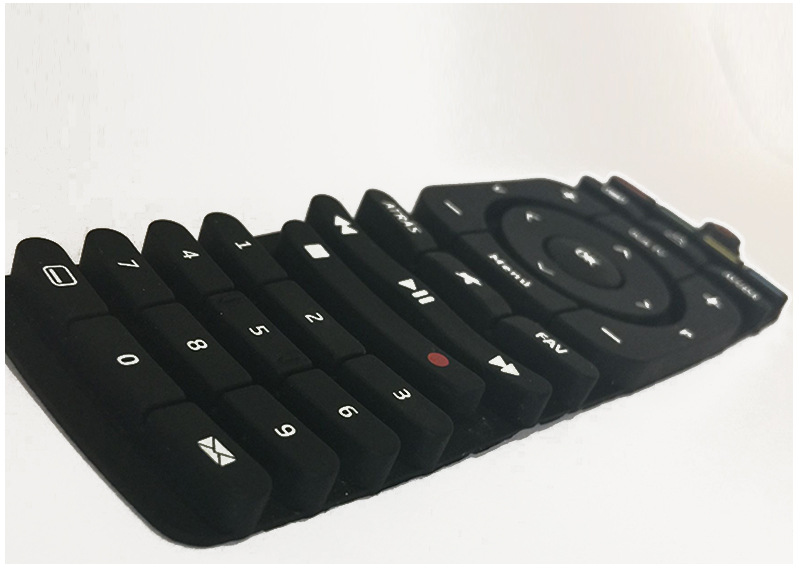 生产厂家可定制温控器开关按键测温仪按键导电硅橡胶按键防水环保