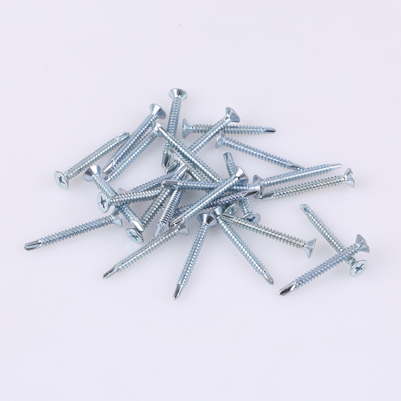 平头钻尾钉 镀锌平头13 16 20 25mm十字门窗 钻尾钉加硬厂家批发