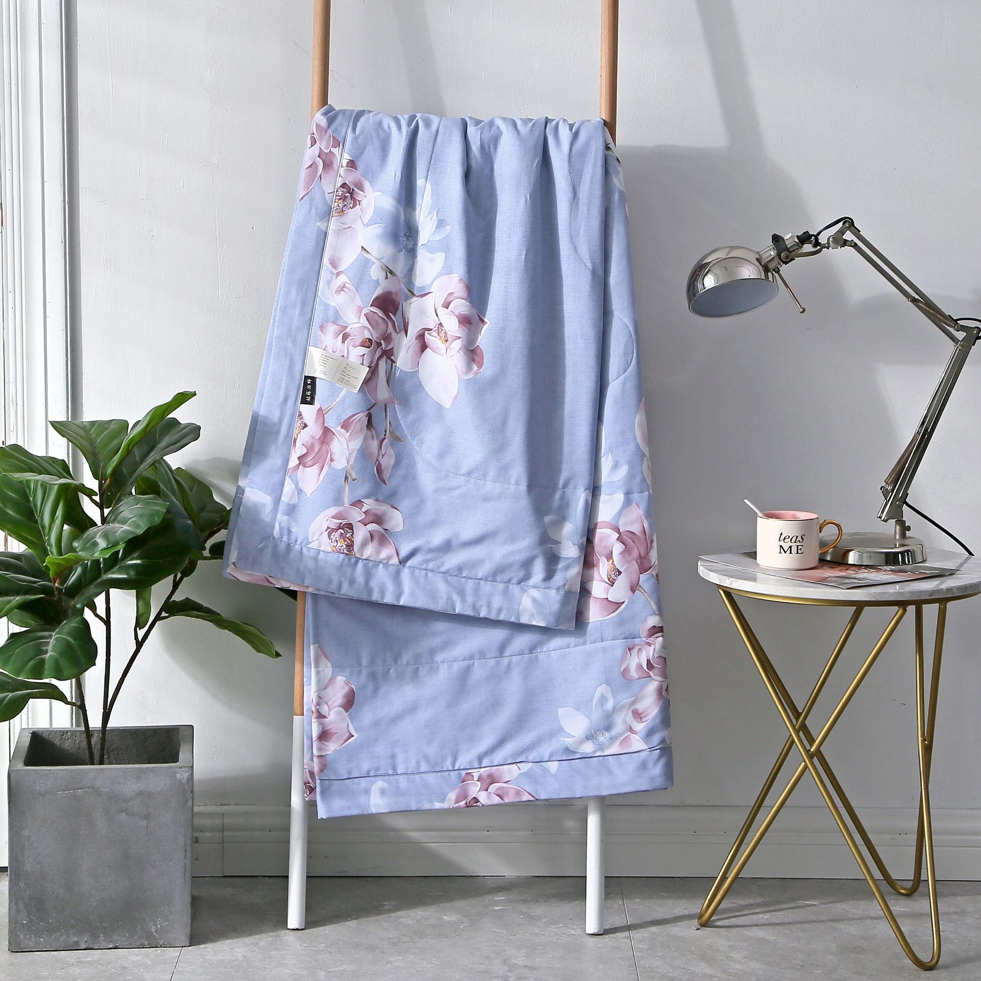 姑苏治锦2018新款天然桑蚕丝 蚕丝夏凉被 净重0.