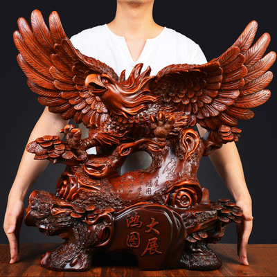 大展宏图鹰摆件公司开业礼品摆件大号招财大展鸿图鹰 王者之鹰