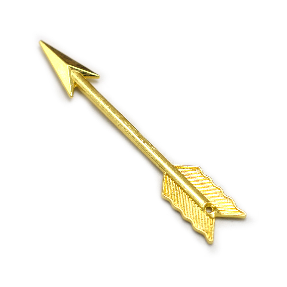 金色合金复古大箭头饰品吊坠 diy饰品配件批发 项链配件 厂家直销