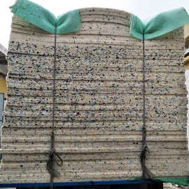 厂120-160高密度再生海绵体育用品海绵地垫烫台沙发再生棉东莞市￥7