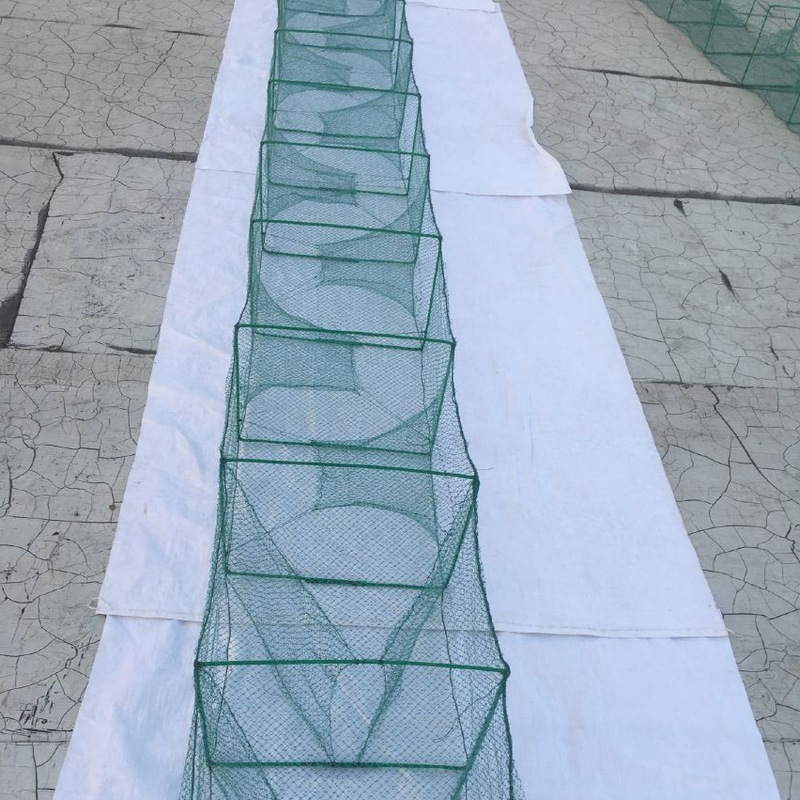 厂家直销 自动捕鱼笼虾笼 诱饵黄鳝笼 晒干小笼子 海螃蟹笼