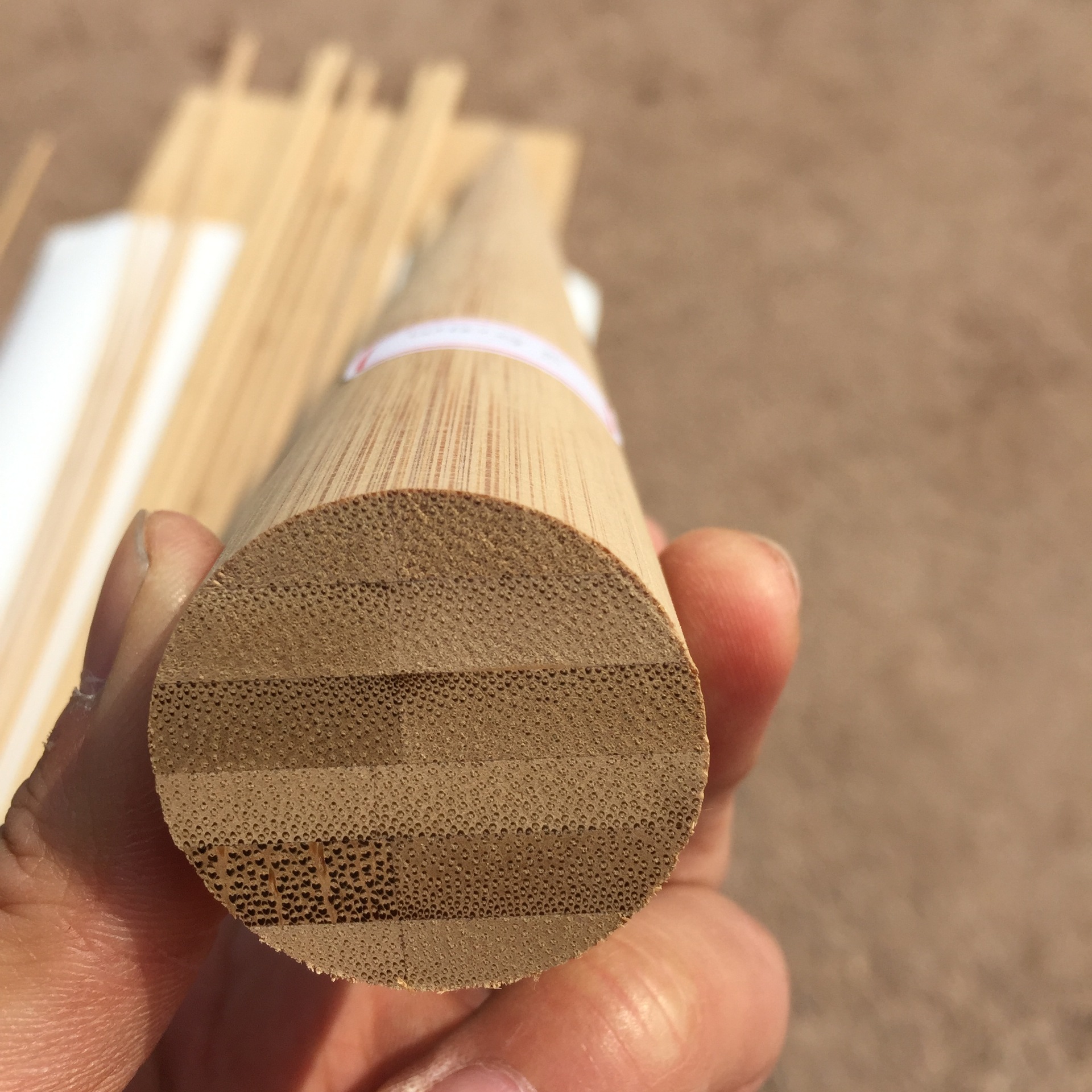 欧美出口碳化竹制帐篷杆竹圆棒 fsc环保认证 竹制拖把杆可订制