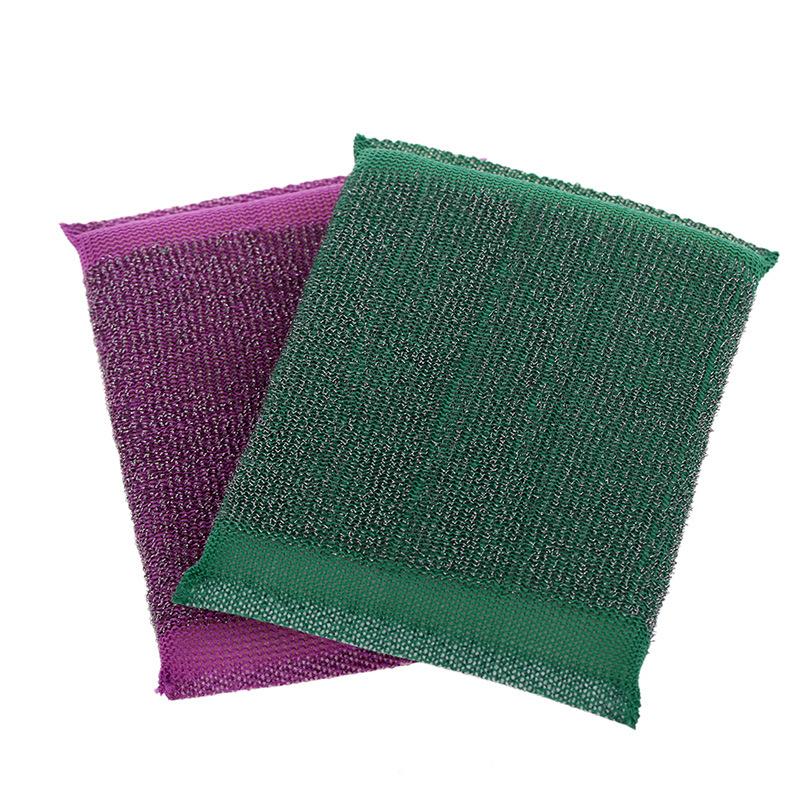 钢丝布海绵擦 百洁布 厨房清洁洗碗刷 超强去锈去污 厂家直销