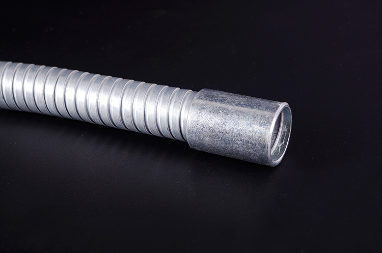 金属kz软管接头包塑穿线管端式接头国标锌合金外丝箱接头15#-150