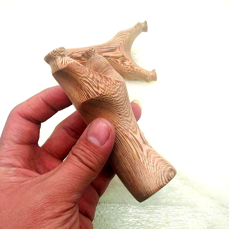 现货木弹弓木头扁皮弹弓红木工艺品地摊玩具鸡翅木天罡批发