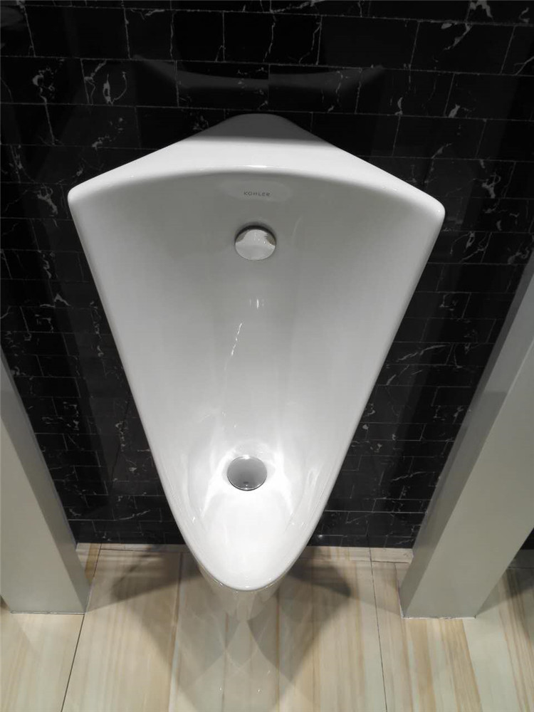 科落地式勒小便斗k-5889t-er-0/-et-0上地排后进水男士尿斗小便器