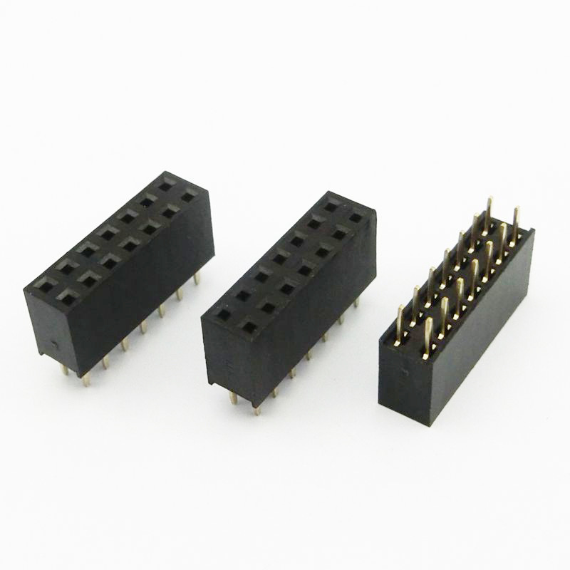 5 单排 双排 三排排母 四排插座 插针直插母座
