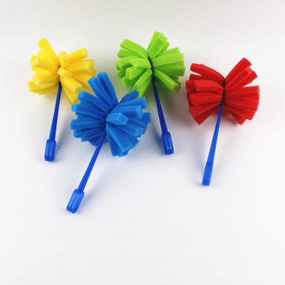 批发儿童diy幼儿园美工区材料绘画大爆头海绵刷工具 涂鸦用品