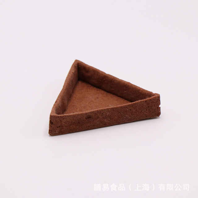 大号三角形巧克力挞壳,冷冻