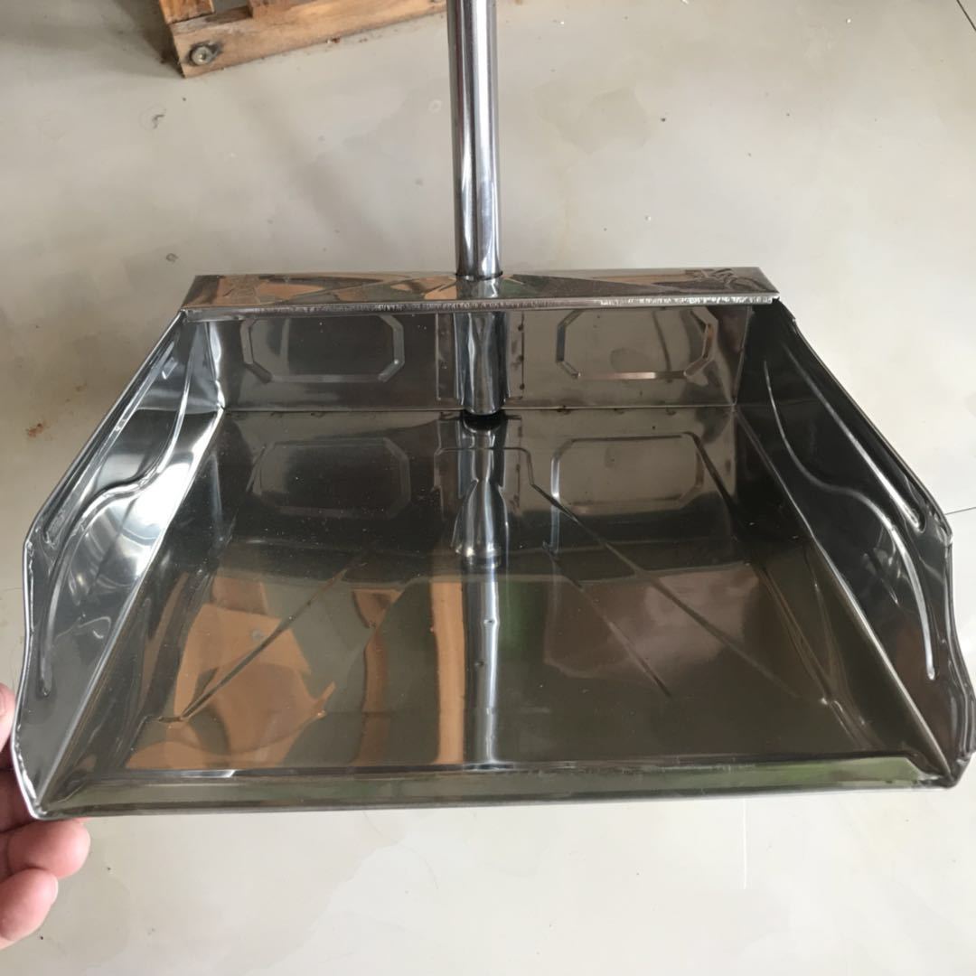 簸箕垃圾铲灰斗垃圾斗加厚灰撮不锈钢簸垃圾斗厂家直销湖南邵东县