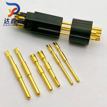 现货供应 铜针插针 航空插连接器1.0焊线端子公母铜针插针pin针