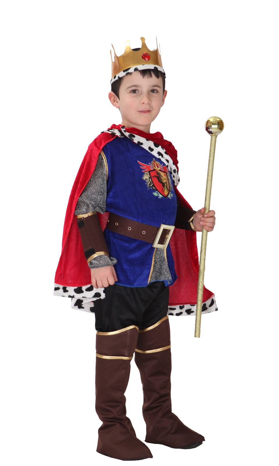 b-0052万圣节儿童服装 游戏装扮白马王子演出服 阿拉伯古装演出服