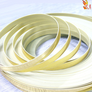 厂家直供家具塑料封边条桌椅木板包边pvc装饰仿电镀金色封边条