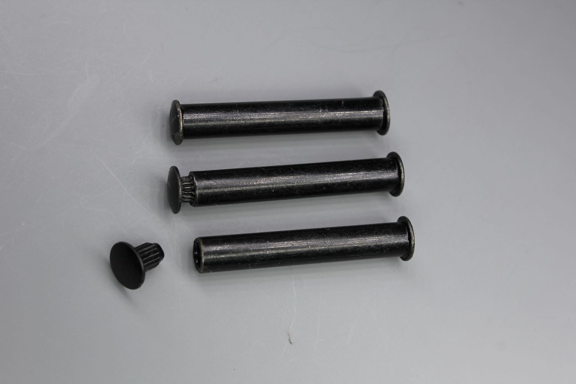 不锈钢304平头一字型公母组合螺丝 不锈钢大头公母组合螺丝